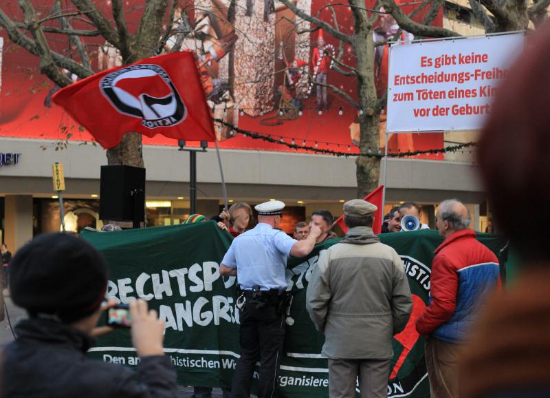 Antifaschistischer Protest