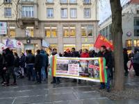 Spontandemonstration nach Massaker in kurdischen Gebieten