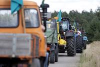 Seit mehr als 30 Jahren immer dabei: die Wendland-Bauern mit ihren Traktoren.