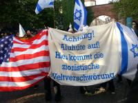 Protest gegen antisemitische Montagsdemo