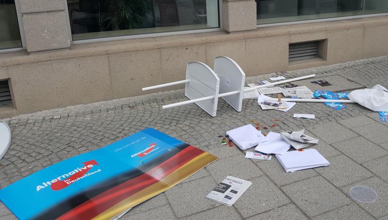 [MUC] AFD-Infostand beseitigt