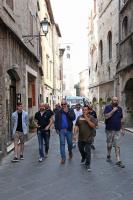 CasaPound Sitz in Todi - Security für Gianluca Ianonne