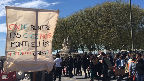 Aktionstag in Frankreich