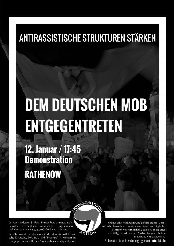 AntiRa-Demo-Plakat