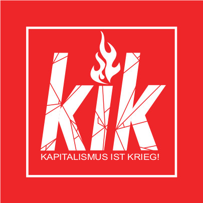 Sticker: kik - Kapitalismus ist Krieg