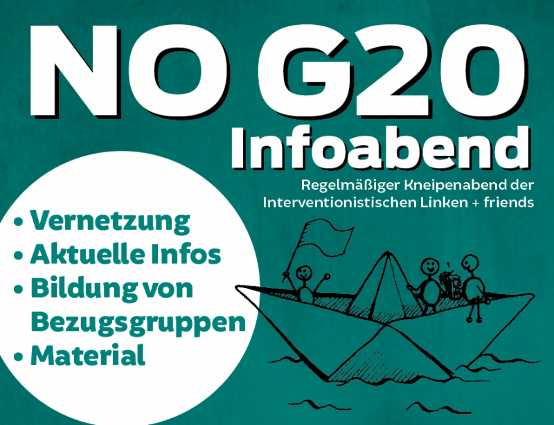 Letzer No-G20-Infoabend in Hamburg