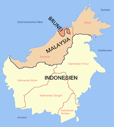 Borneo politisch