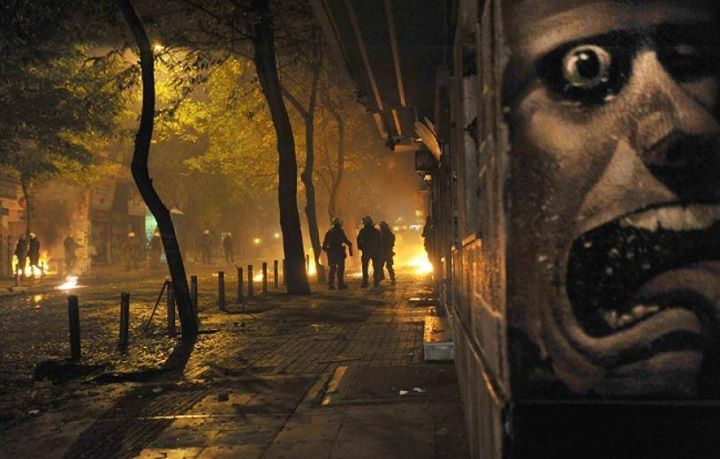 Riots in Athen