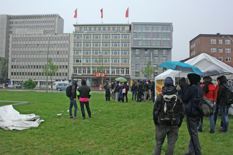 Hamburg verhindert Refugee-Protestcamp 3