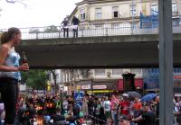 Transpiaktion auf dem Stuttgarter CSD am 28.07. 2