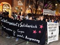 Demonstranten gingen bereits am Vorabend auf die Straße.