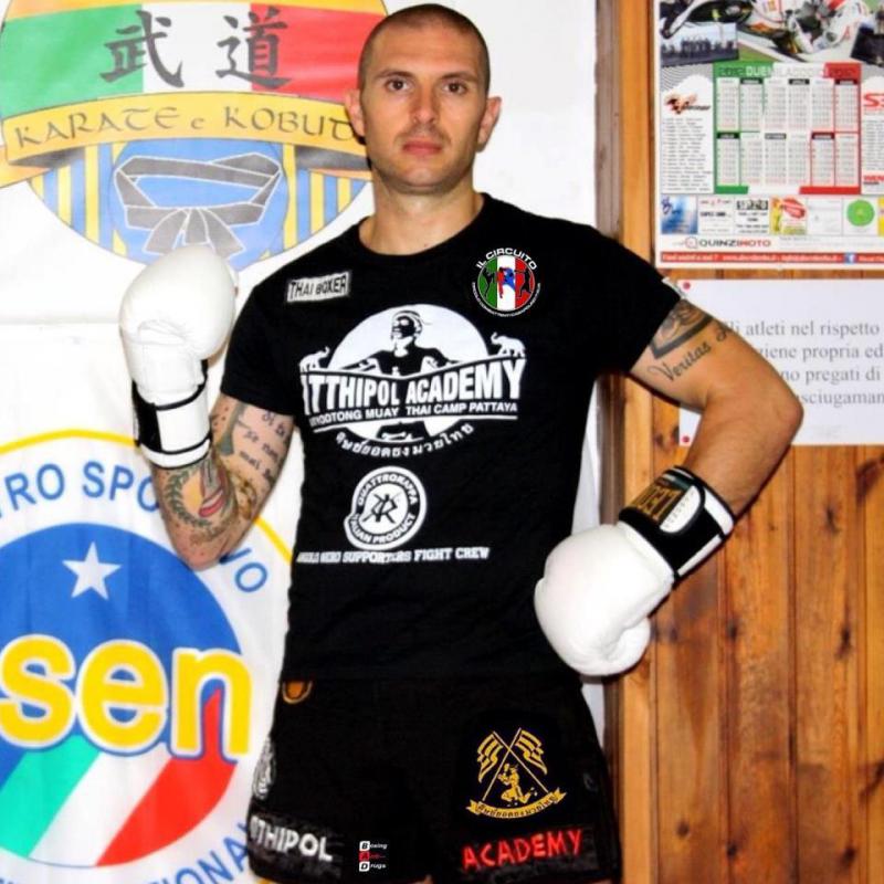 Daniele Marinetti vom  "Itthipol Muay Thai Camp" Viterbo