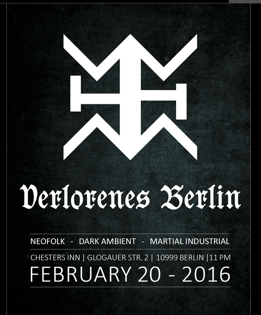 Ankündigung für die nächste „Verlorenes Berlin“-Party im „Chesters“ (Screenshot von der Facebook-Seite von „Verlorenes Berlin)