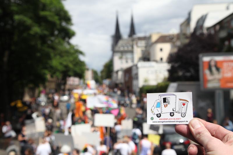 Wagenplatz Wem Gehört die Welt Köln