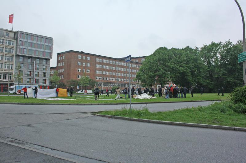 Hamburg verhindert Refugee-Protestcamp 2