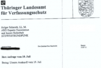 Peter B. - Thüringer Landesamt für Verfassungsschutz