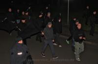 Oliver Stallmann beim neonazistischen „Trauermarsch“ am 16.01.2015 in Magdeburg (Foto: Presseservice Rathenow)