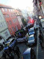 Demo in der Roten Straße