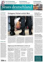 neues deutschland. Titelseite vom 19. Mai 2014