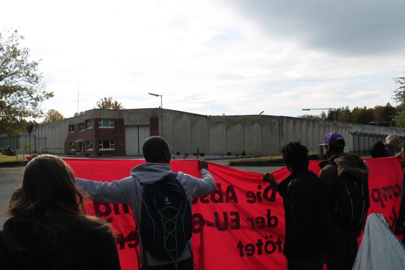 Demo gegen den Abschiebeknast in Büren 4