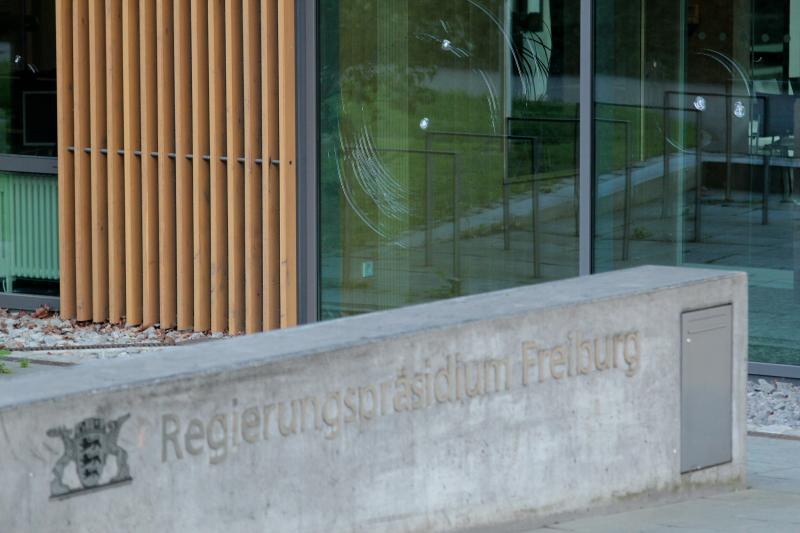 Regierungspräsidium Freiburg angegriffen 1