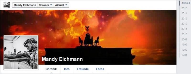 „Mandy Eichmann“ auf Facebook