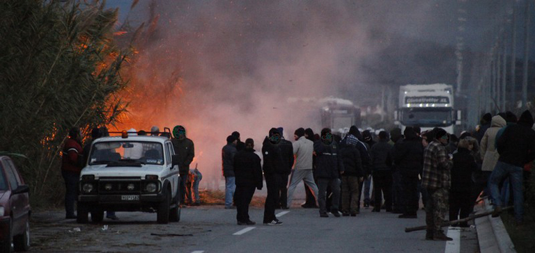 17/12: Protest und Blockaden in Keratea