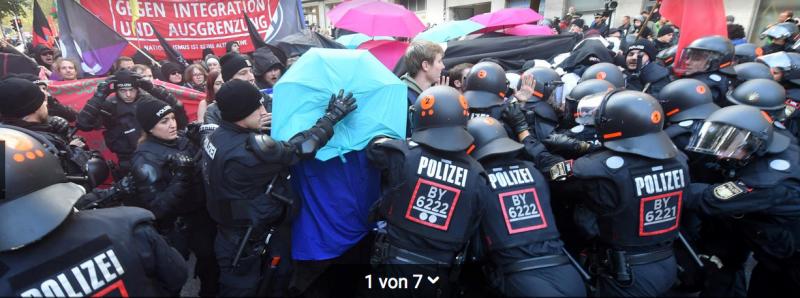 Massive Polizeigewalt und -repression 7