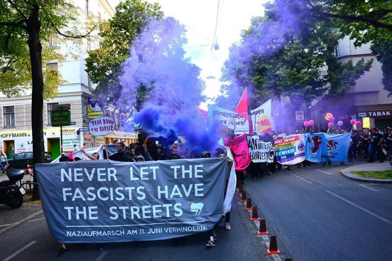 Never let the fascists have the streets