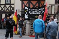 Jan Schmidt (AfD, MdL) als Redner am 03.04.2016 bei „Grablichtaktion“ der „IB Harz“ in Wernigerode (Foto: Mario Bialek)