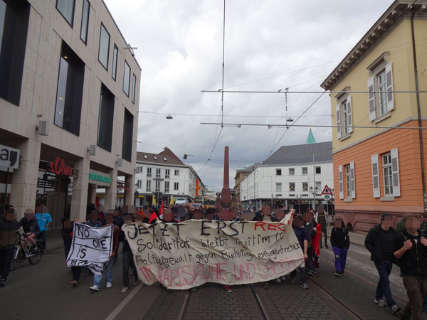 Soli-Demo von Fronttranspi