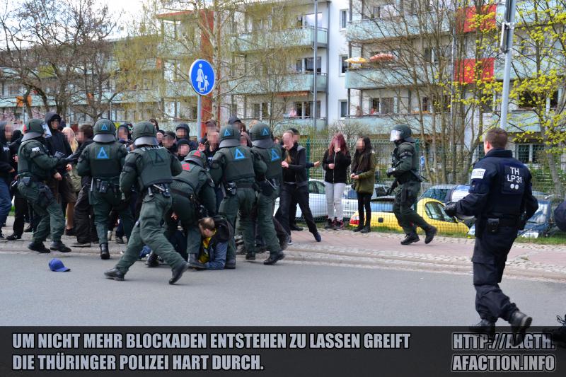 Auswertung des Naziaufmarsches in Gotha 2