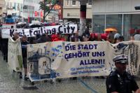 Kiel: Demo für Wagenplatz 5