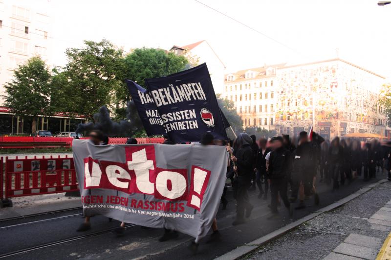 Spontandemonstration am Sonntag in Leipzig
